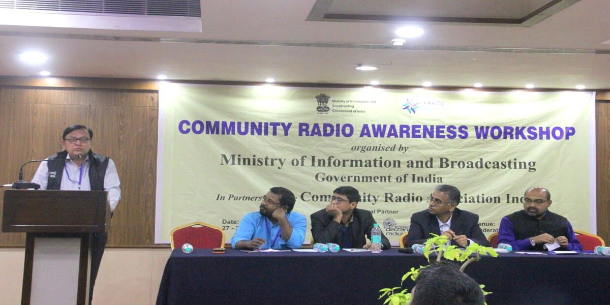 Workshop on community radio begins at Abids