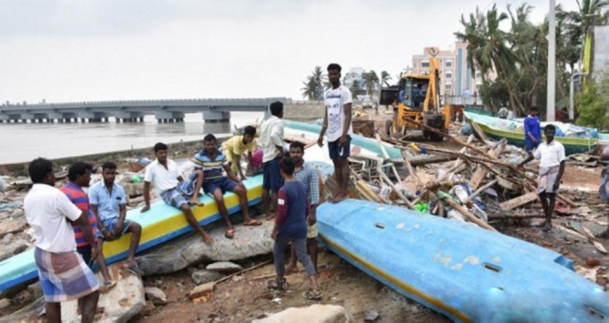 Death toll in Cyclone Gaja rises to 45, relief ops on war footing underway