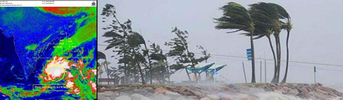 Very severe cyclone threat to Andhra Pradesh, Expected to cross Ongole and Kakinada by Dec 17