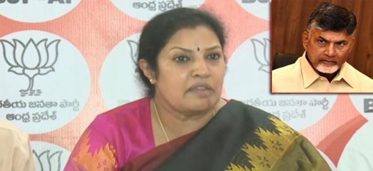 Purandeswari says TDP is spreading falsehoods