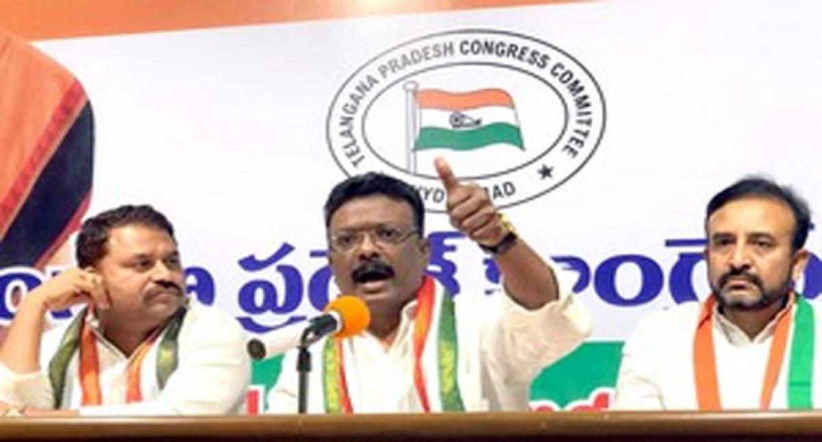 TRS stands for Telangana Rowdies Samithi: Congress
