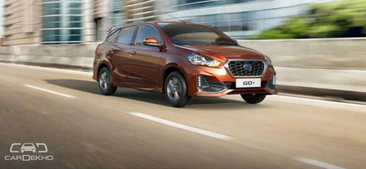 Datsun To Launch Go, Go+ Facelift In 2018