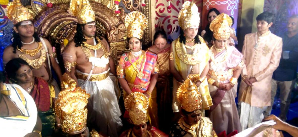 A celestial wedding for godman’s daughter