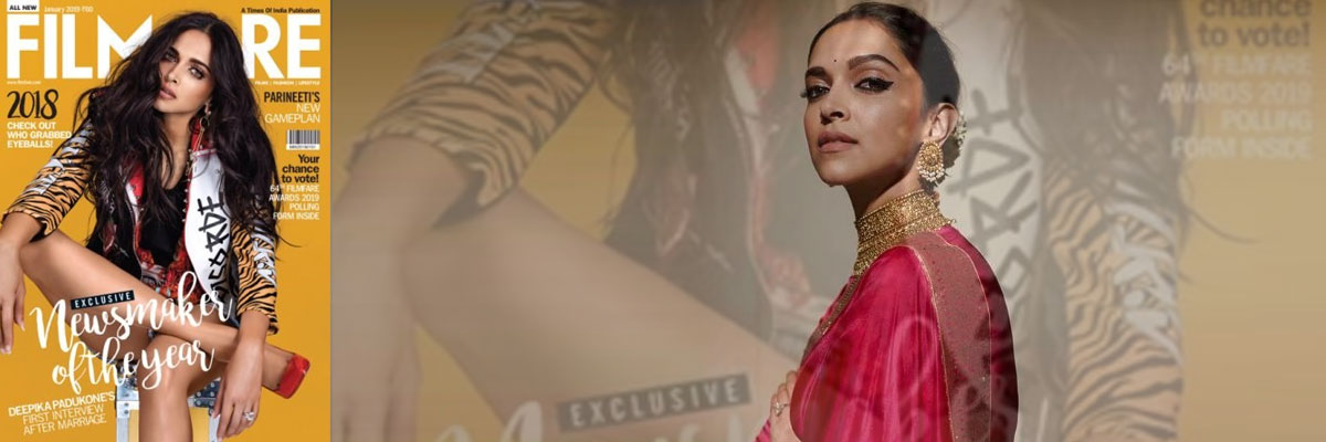 Deepika Padukone Welcomes 2019 With A Cover And 30 Million Fans