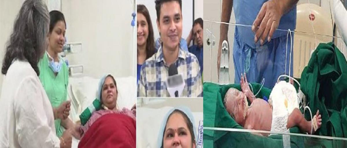 In a first, Gujarat woman gives birth after uterus transplant