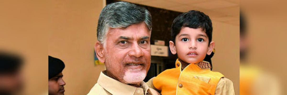 AP CM Chandrababu Naidu’s grandson richer than him by over 15 cr