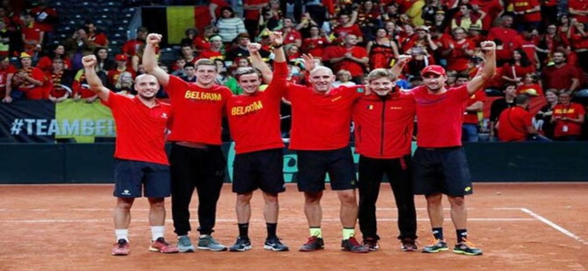 Belgium enter Davis Cup final