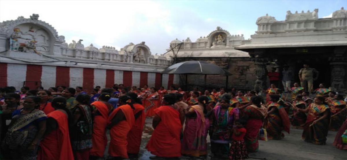 Krishnasthami at Simhachalam temple