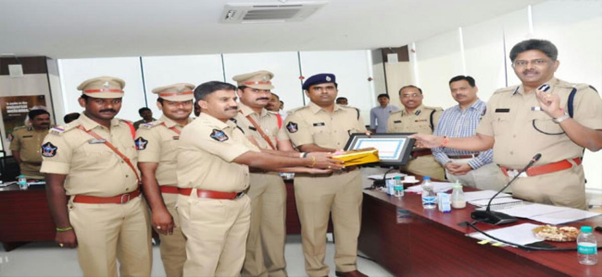 Cops given performance awards