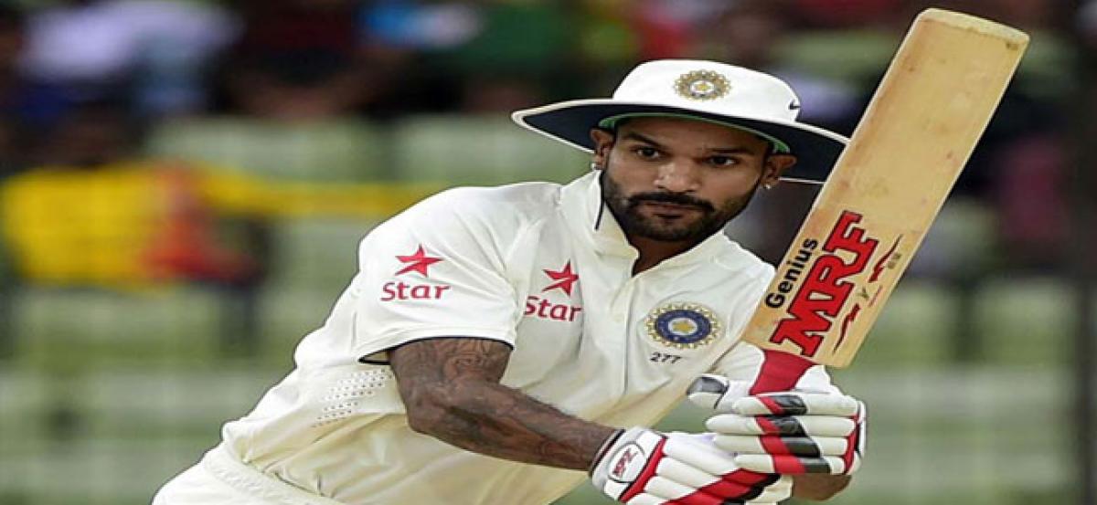 Dhawan replaces injured Vijay for Lanka series