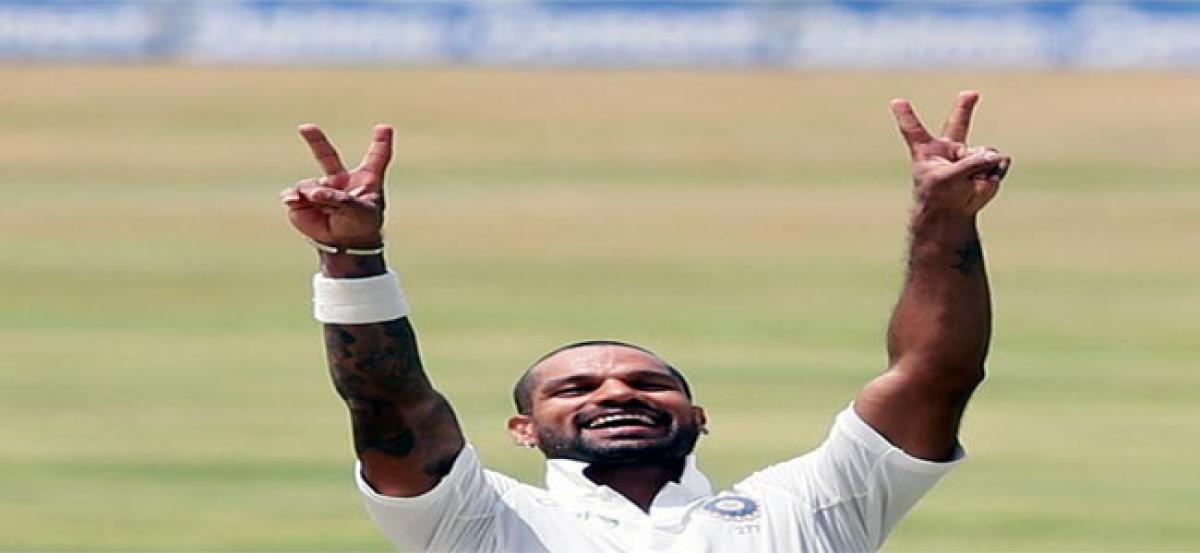 Dhawan, Rahul propel India