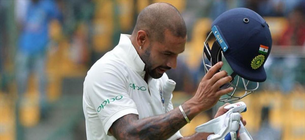 Shikhar Dhawan reaches career-best 24 in ICC Test rankings