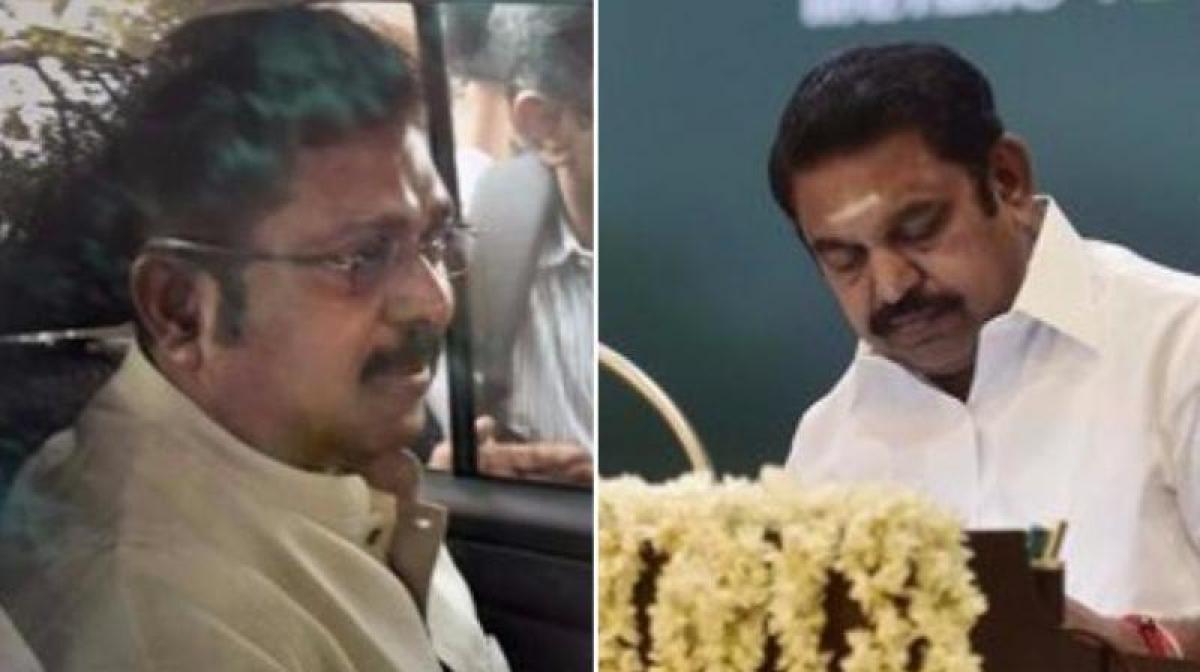 AIADMK power tussle: Dhinakaran dares TN CM Palanisamy to resign