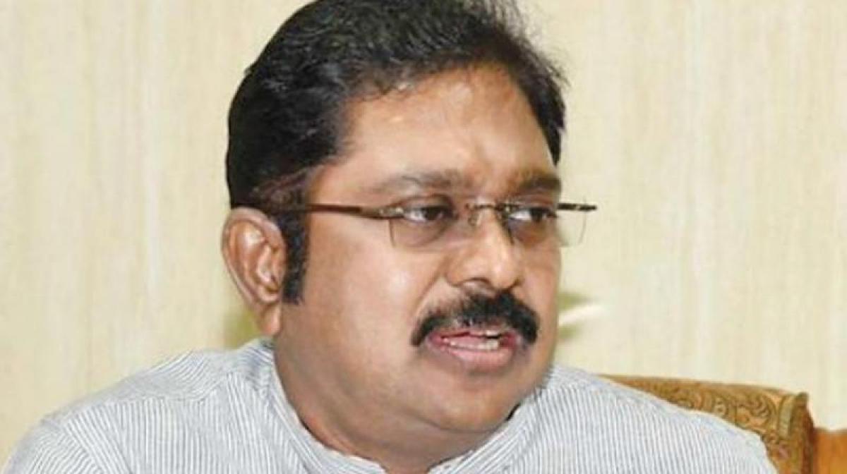 Sasikala or I could have been CM after Jayalalithaa’s death: Dhinakaran