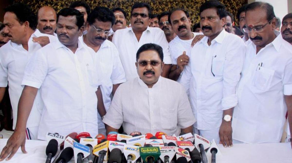 Dhinakaran wants TN CM Palanisamy sacked, Guv says good decision soon