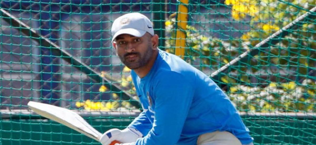Far from madding crowd, MS Dhoni trains alone at NCA