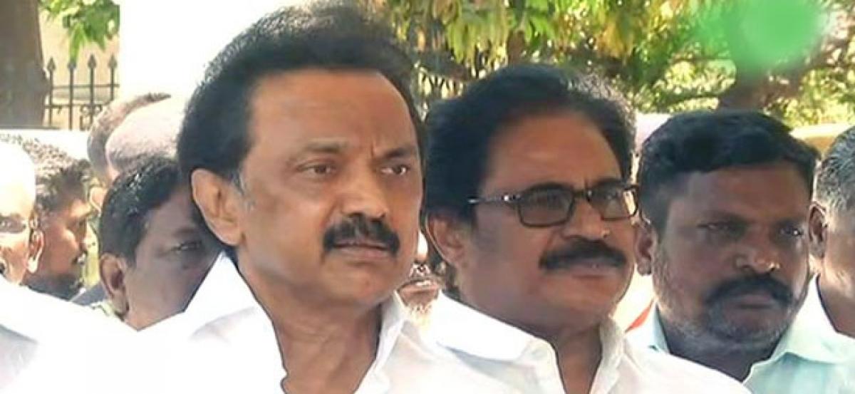 Cauvery issue: Stalin calls on TN Governor