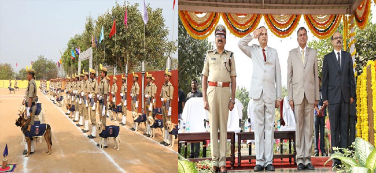 Passing Out Parade Of 17th Batch Of Canines