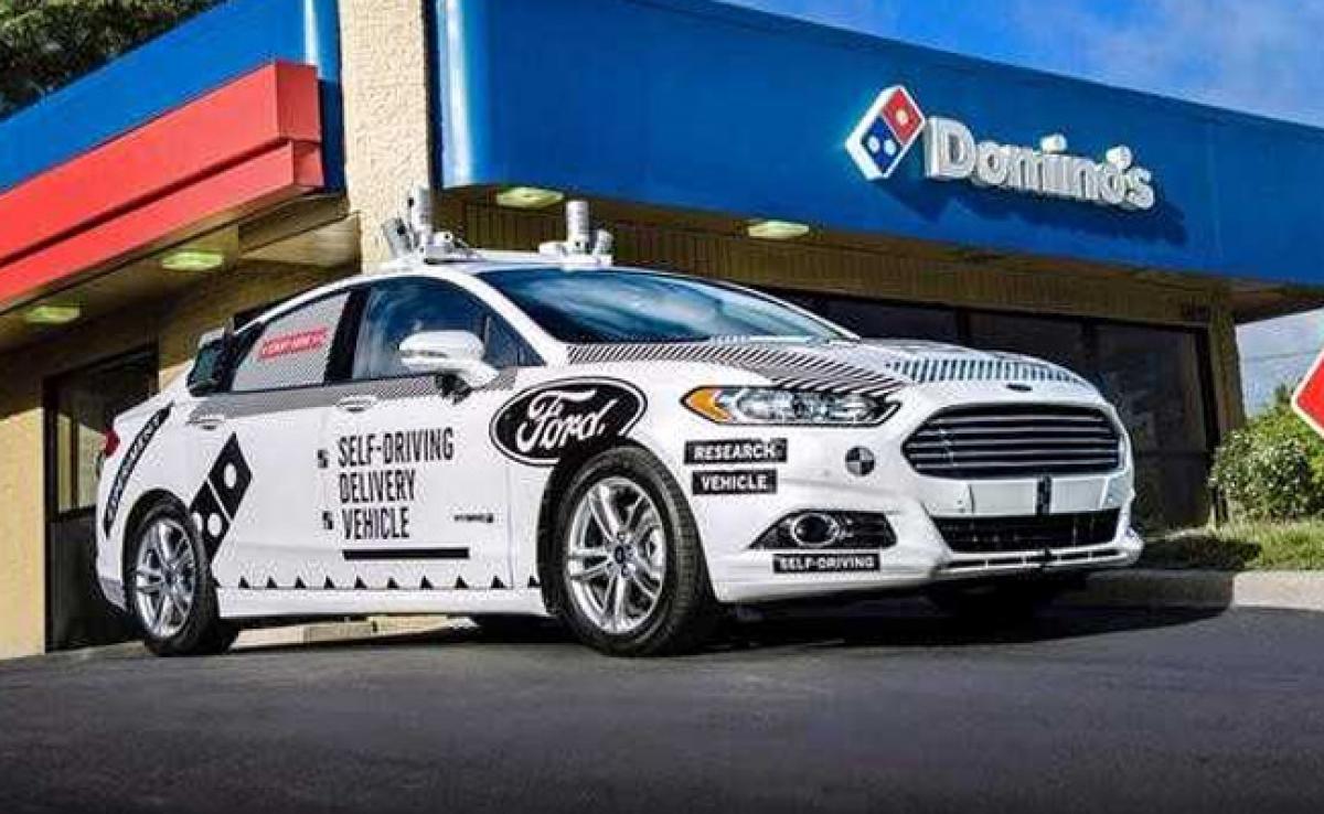 Self-Driving Pizza Delivery? Ford Teams With Dominos