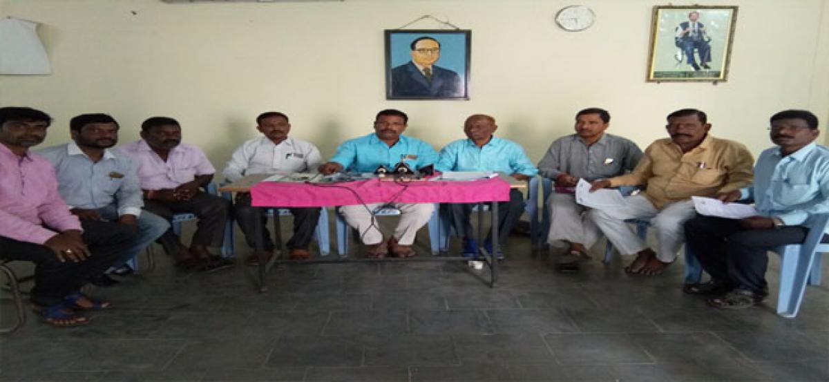 Utilise Ambedkar Bhavan in Nallakunta for upliftment of SCs