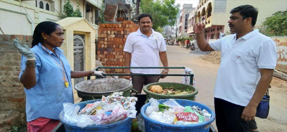 Commissioner inspects drains, water pipelines