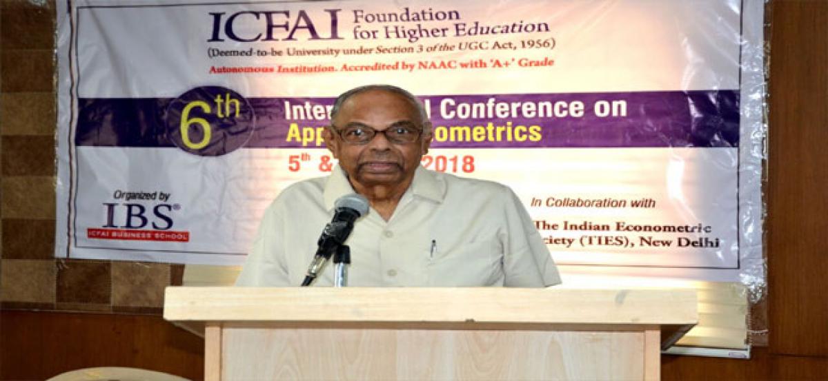 ICFAI conducts 6th international meet on Applied Econometrics