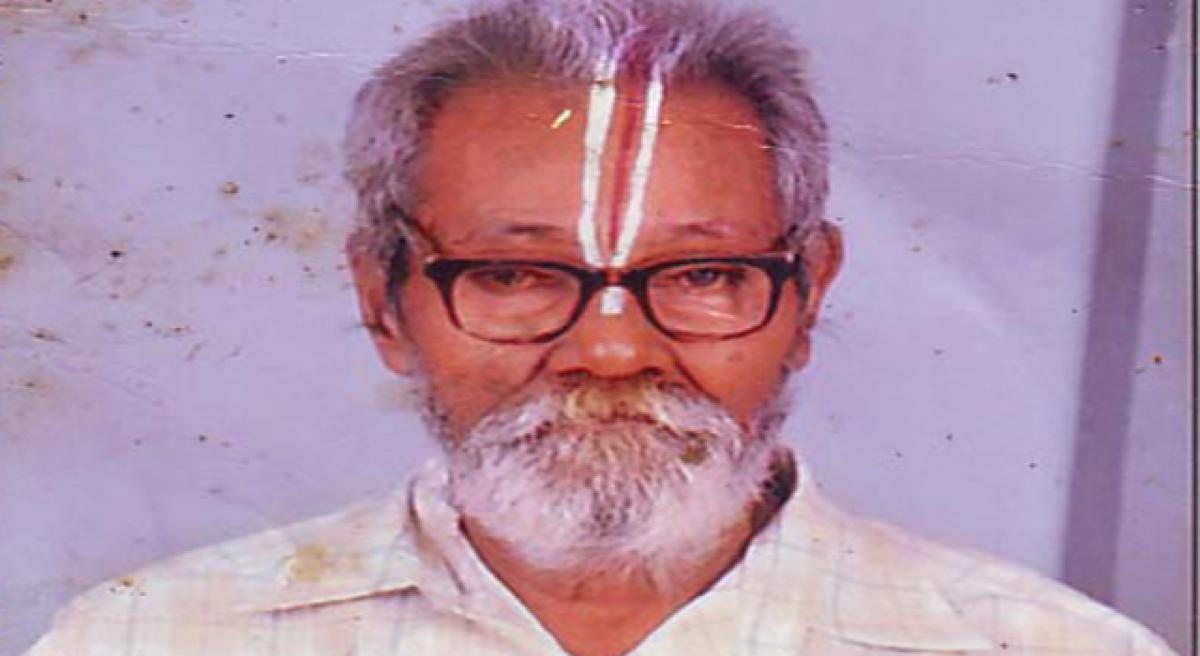 Harikatha Pithamaha SK Acharya passes away