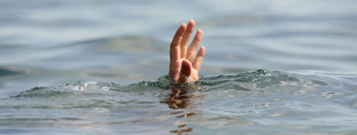 Two girls drown in check-dam