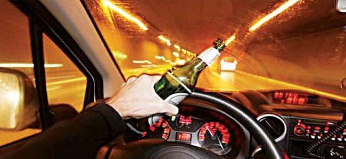 Drunk driving: 11500 cases registered in Hyderabad This Year