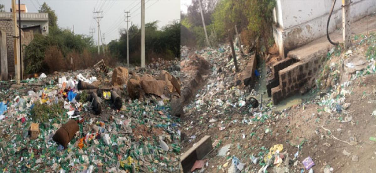 IDPL ground turns into dumping yard