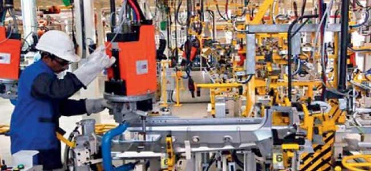 Industrial growth slips to 4-month low of 4.5 per cent in Sept