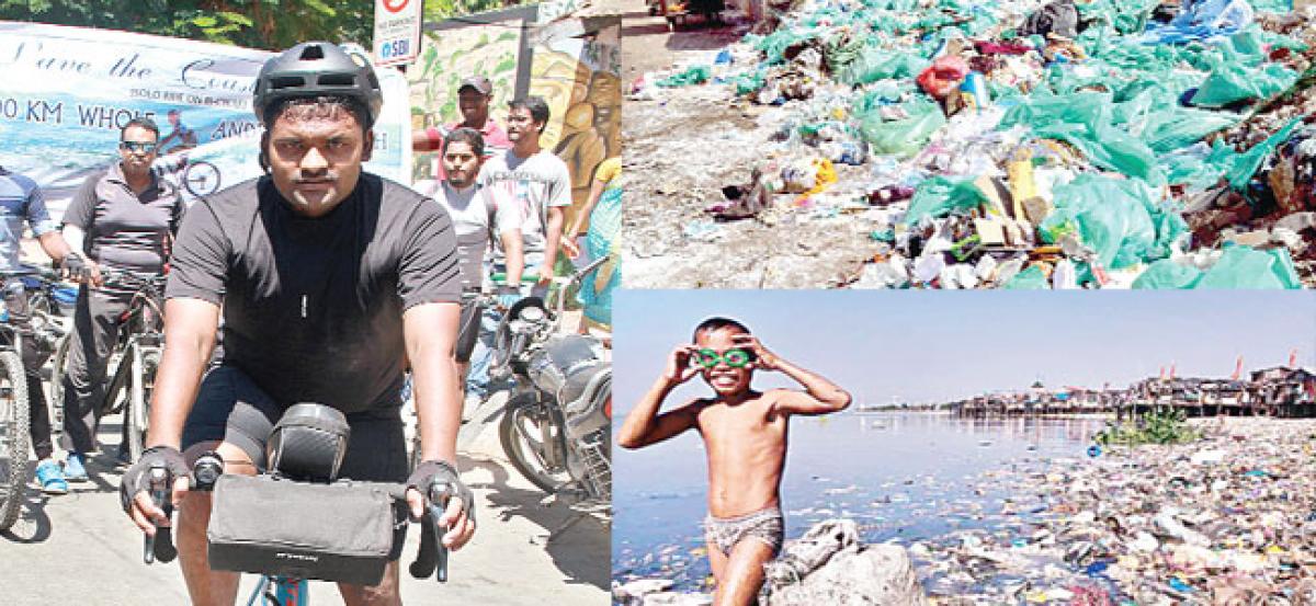 An eco warrior on a mission to get rid of plastic