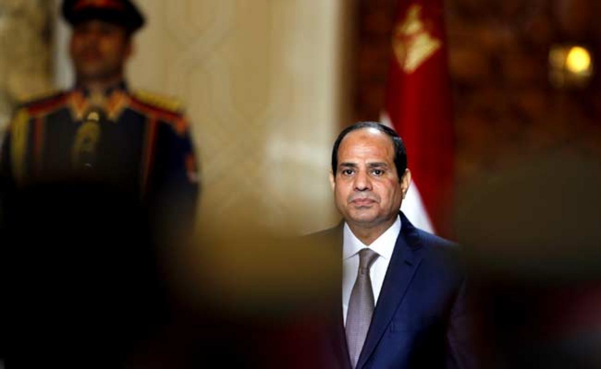 Egypts Abdel Fattah al-Sisi Vows To Keep Up Qatar Blockade