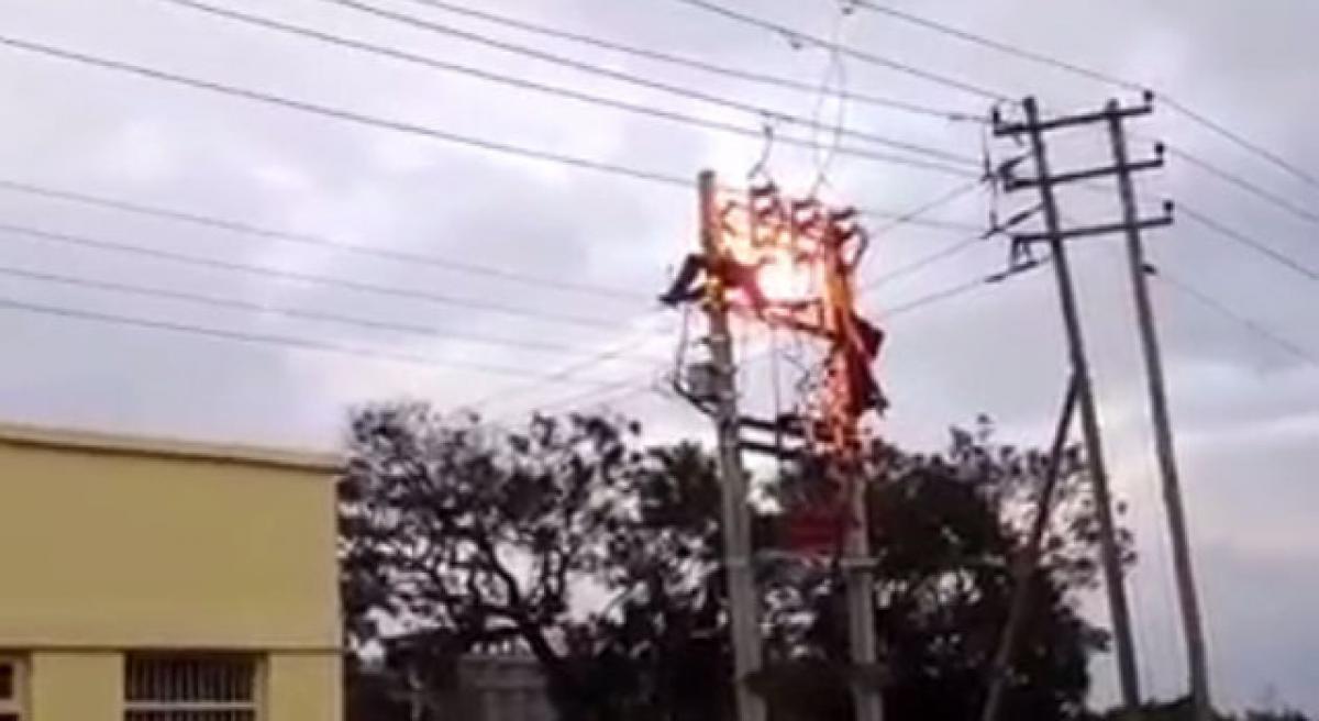 20-year-old man electrocuted