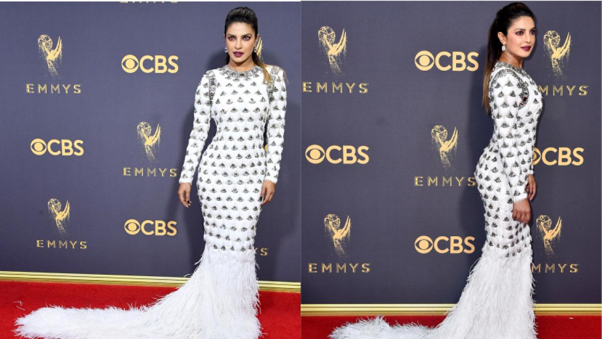 Priyanka Chopra dazzles in white at Emmy Awards 2017