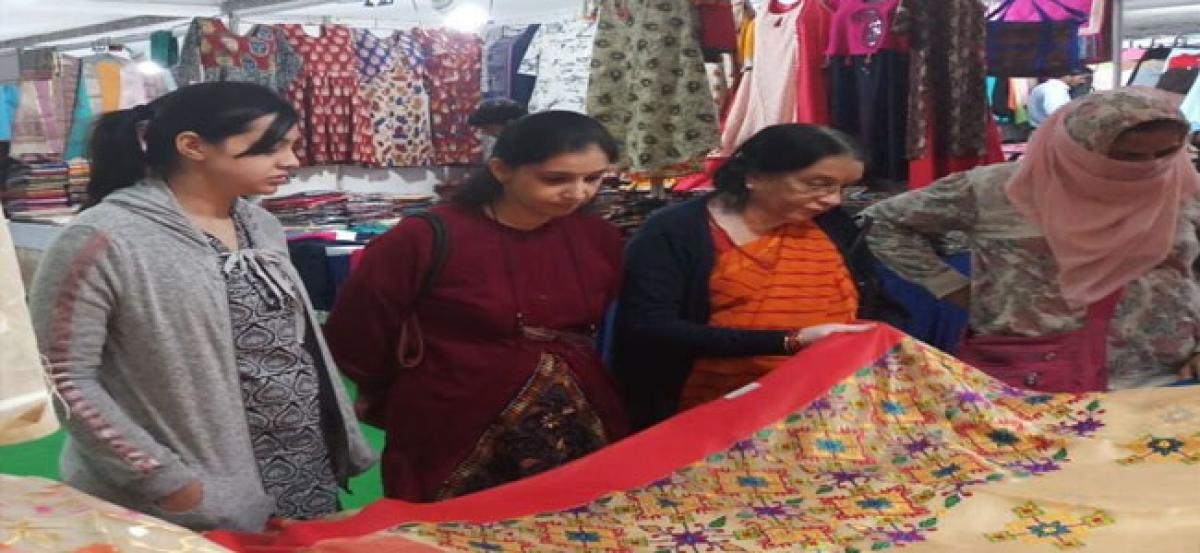 Silk and Cotton Expo  a hit with women