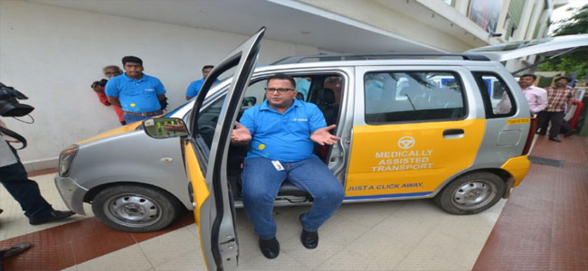 E-Sahai launches medical taxi service