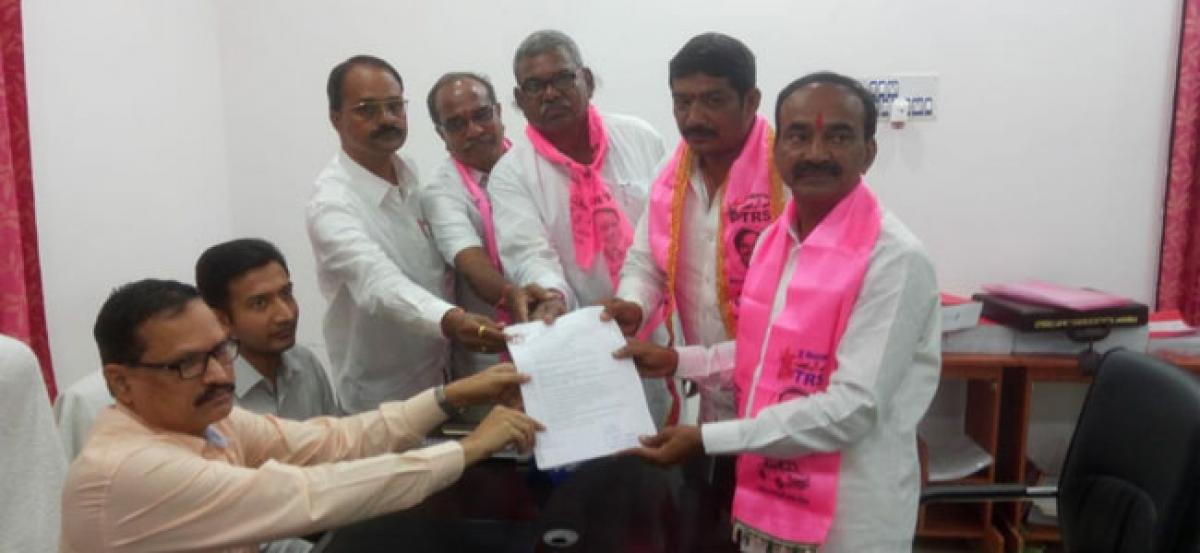 Bless KCR to become CM second time: Eatala
