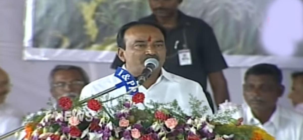 Telangana role model for the whole nation: Etela