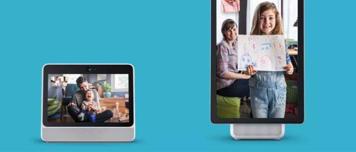Facebook enters the smart speaker race with Portal and Portal Plus