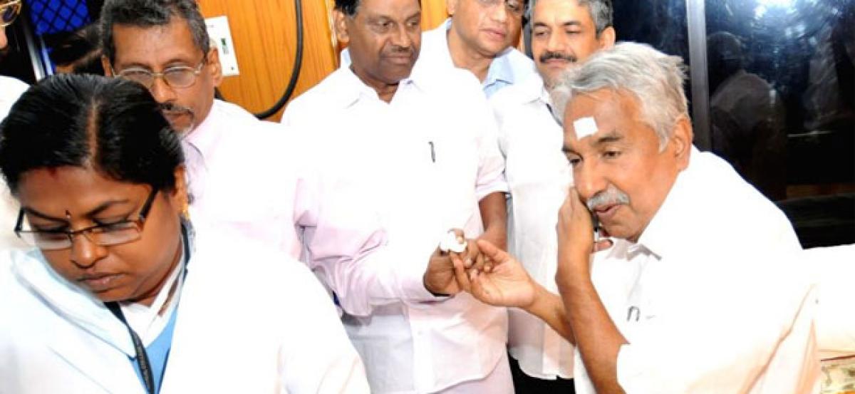 Party and people are with me, says Chandy reacting to solar scam fallout