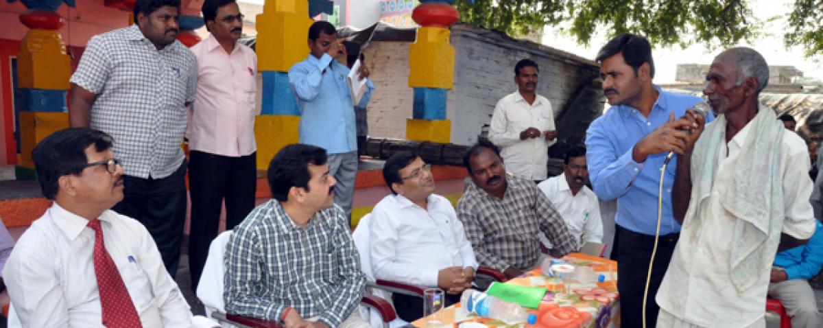 Central panel tours Kadapa district