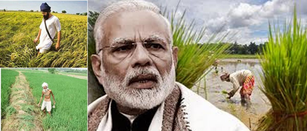 Record grain procurement from farmers in UP: Modi