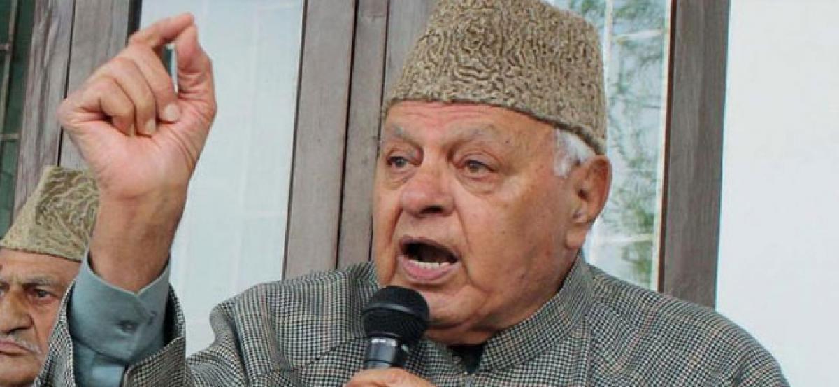 Farooq Abdullah seeks serious political initiative to resolve Kashmir issue