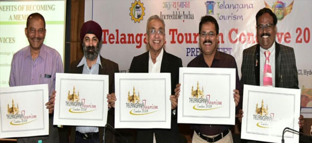 ‘Telangana Tourism Conclave-2018’ logo launched