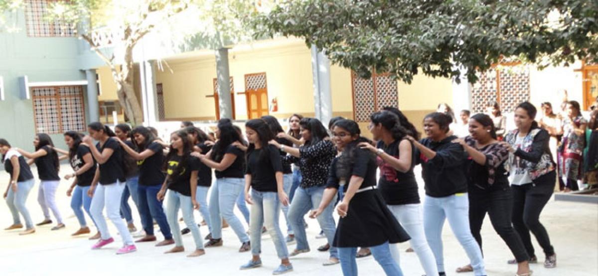 Cultural blend at St Pious Degree College