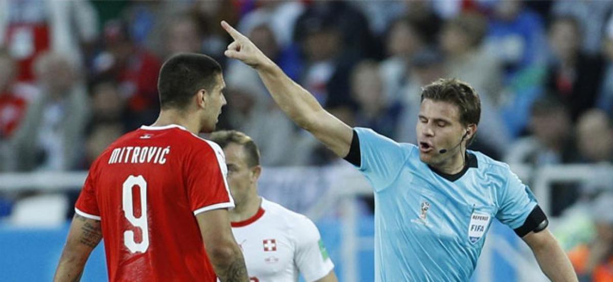 FIFA World Cup 2018: Serbia appeal over refereeing in defeat to Switzerland