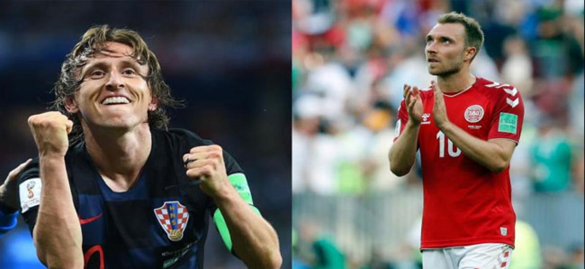 FIFA World Cup 2018: Eriksen-Modric battle could decide Croatia v Denmark clash