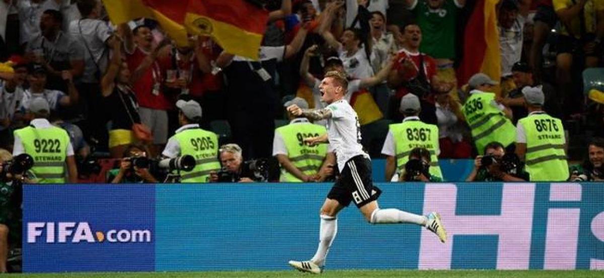 FIFA 2018: Late Toni Kroos winner against Sweden keeps Germany hopes alive