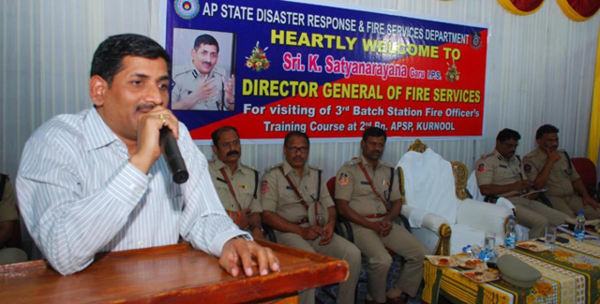 Firemen play vital role in society, says Director General of Fire Services